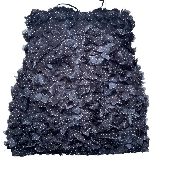 NWT Maeve by Anthropologie 3D  Polka Dot Mini Dress Sz 16 - Picture 2 of 10